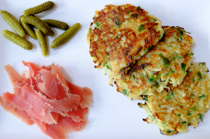 Potato fritters by @recipesformax