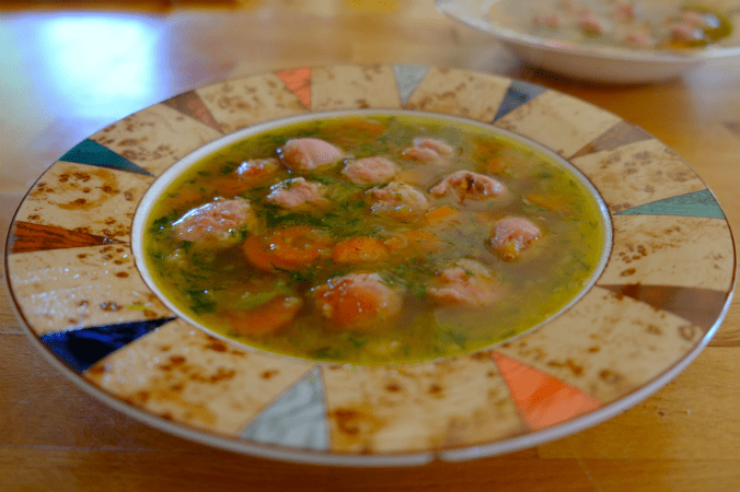 Lentil soup with Toulouse sausages by @recipesformax