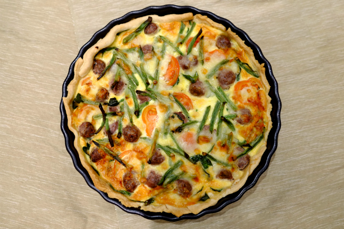 Quiche by @recipesformax