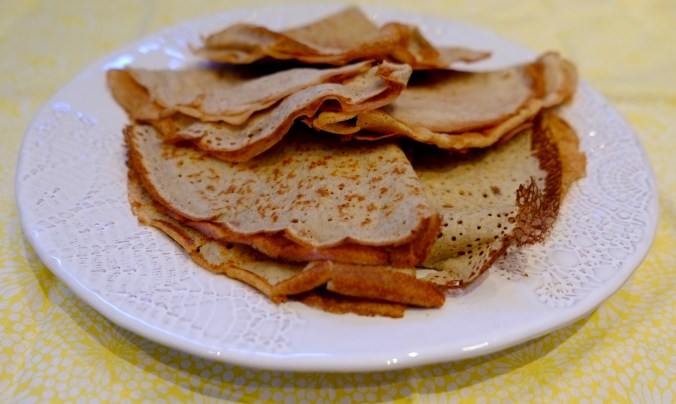 Buckwheat crepes by @recipesformax
