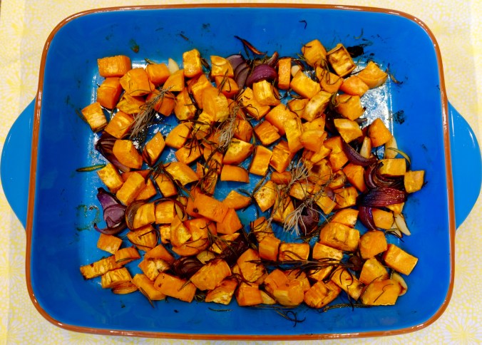 Oven-rosted sweet potatoes by @recipesformax