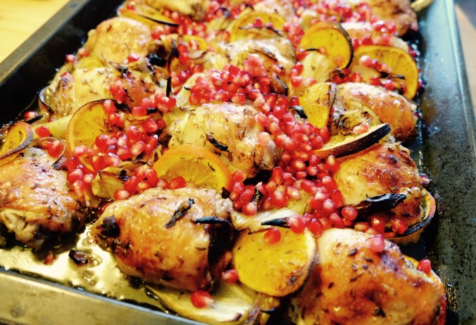 Chicken with oranges and fennel by @recipesformax