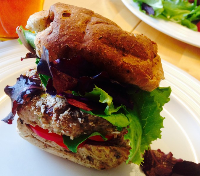 Turkey burger by @recipesformax